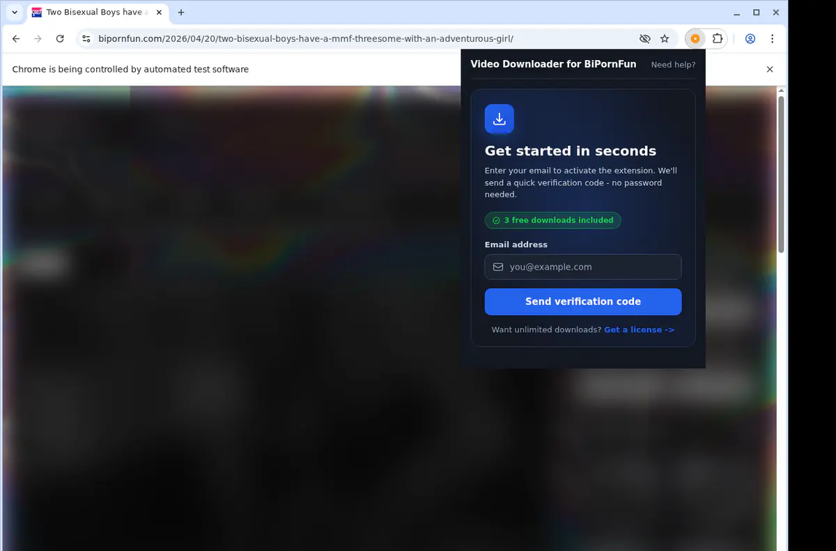 Bipornfun Video Downloader screenshot 5